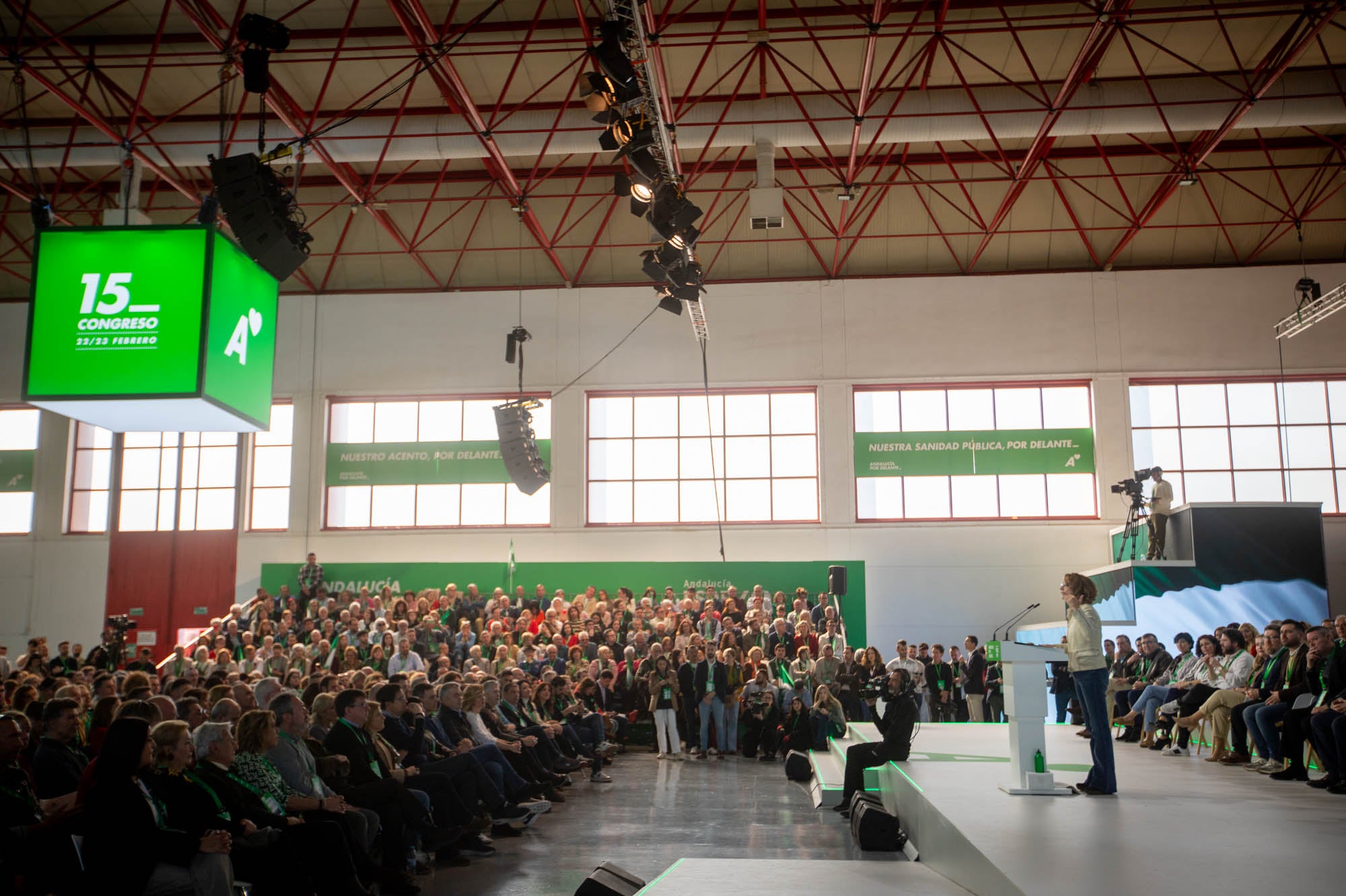 Las fotografías del cierre del congreso del PSOE-A en Armilla con Pedro Sánchez