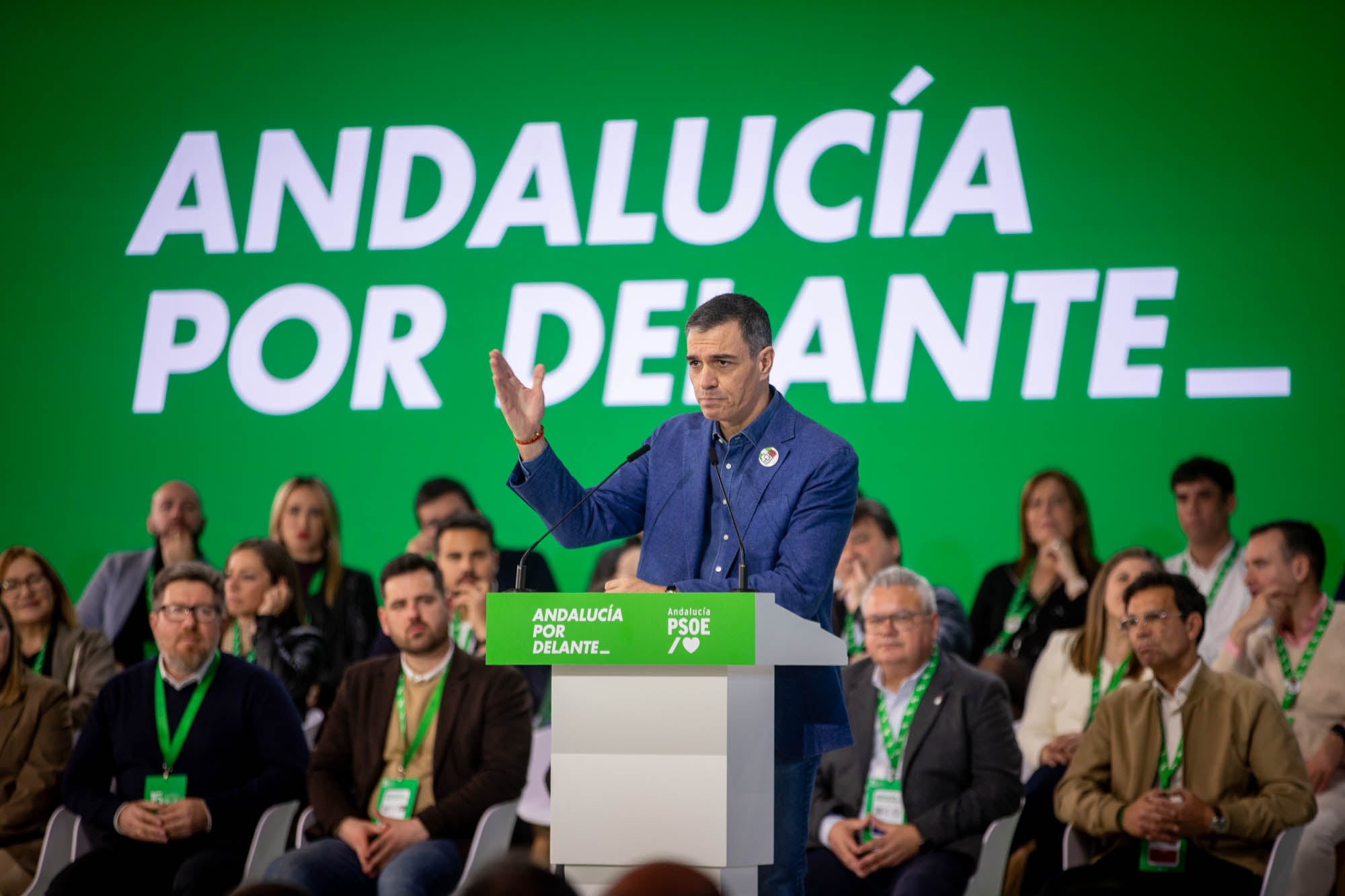 Las fotografías del cierre del congreso del PSOE-A en Armilla con Pedro Sánchez