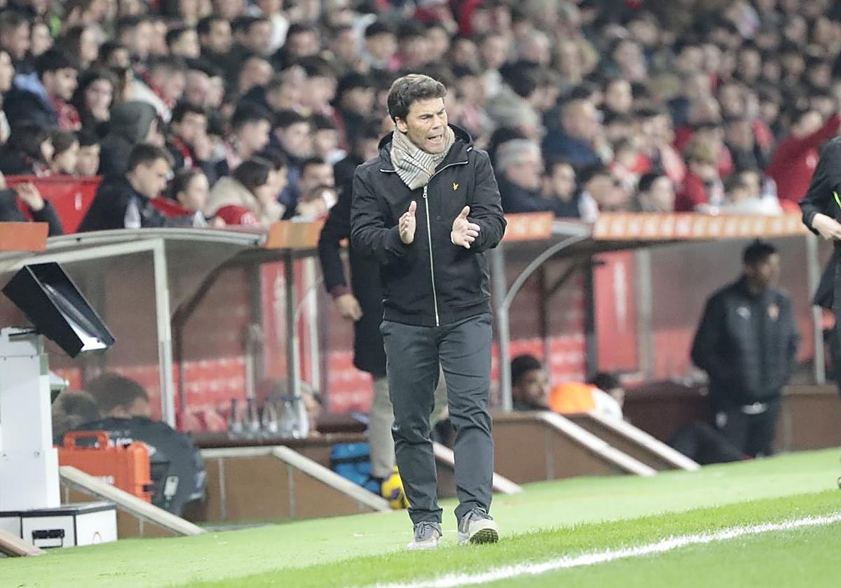 Rubi aplaude a sus jugadores, de los que dijo que reaccionaron con carácter.