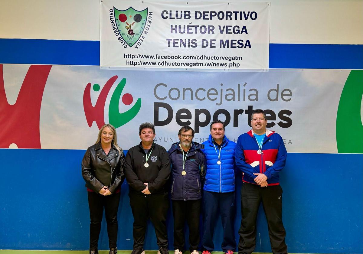 El Huétor Vega acaba segundo en la primera jornada de la Liga Andaluza de Veteranos
