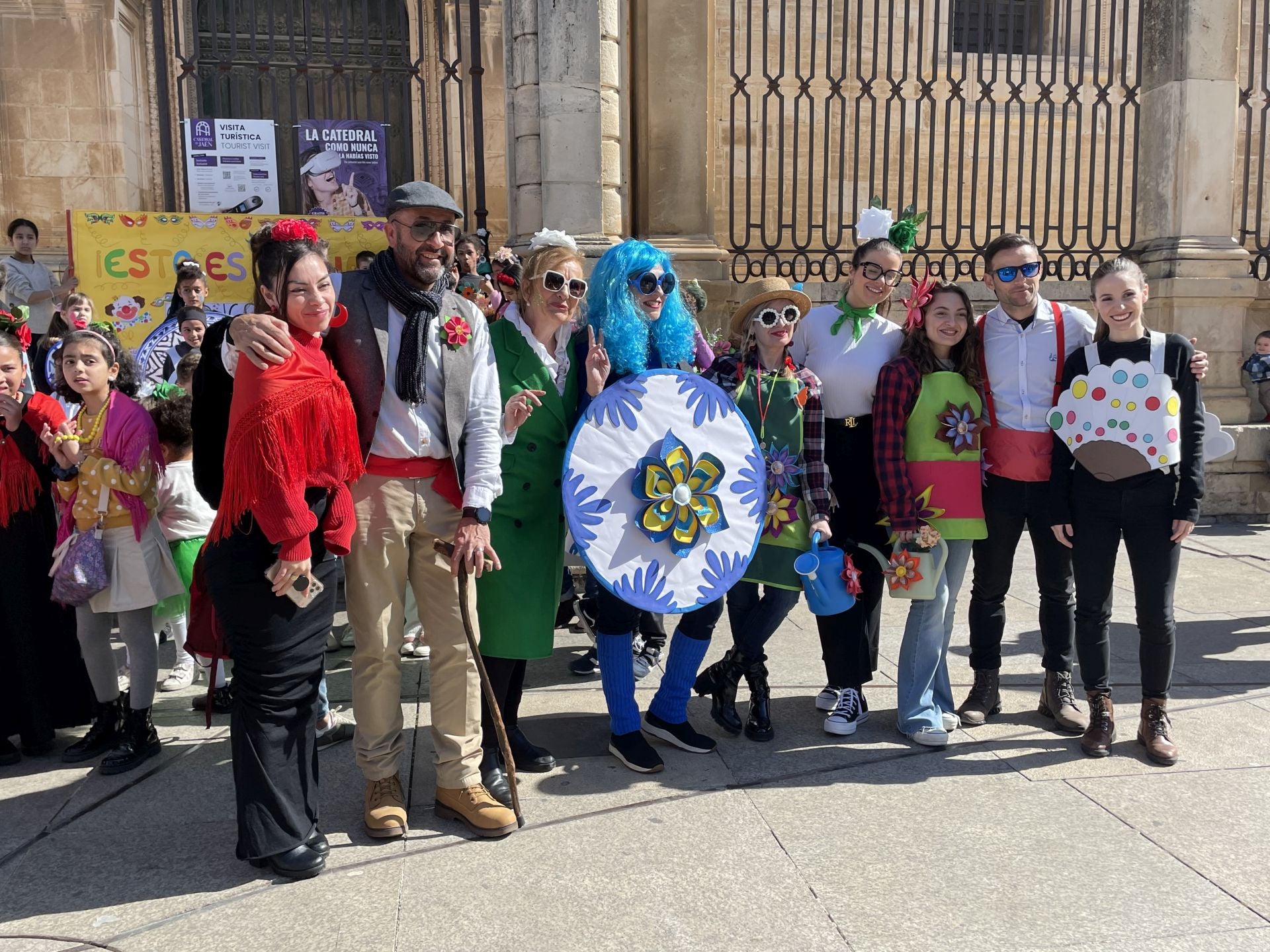 Las imágenes del pasacalles del Carnaval escolar de Jaén