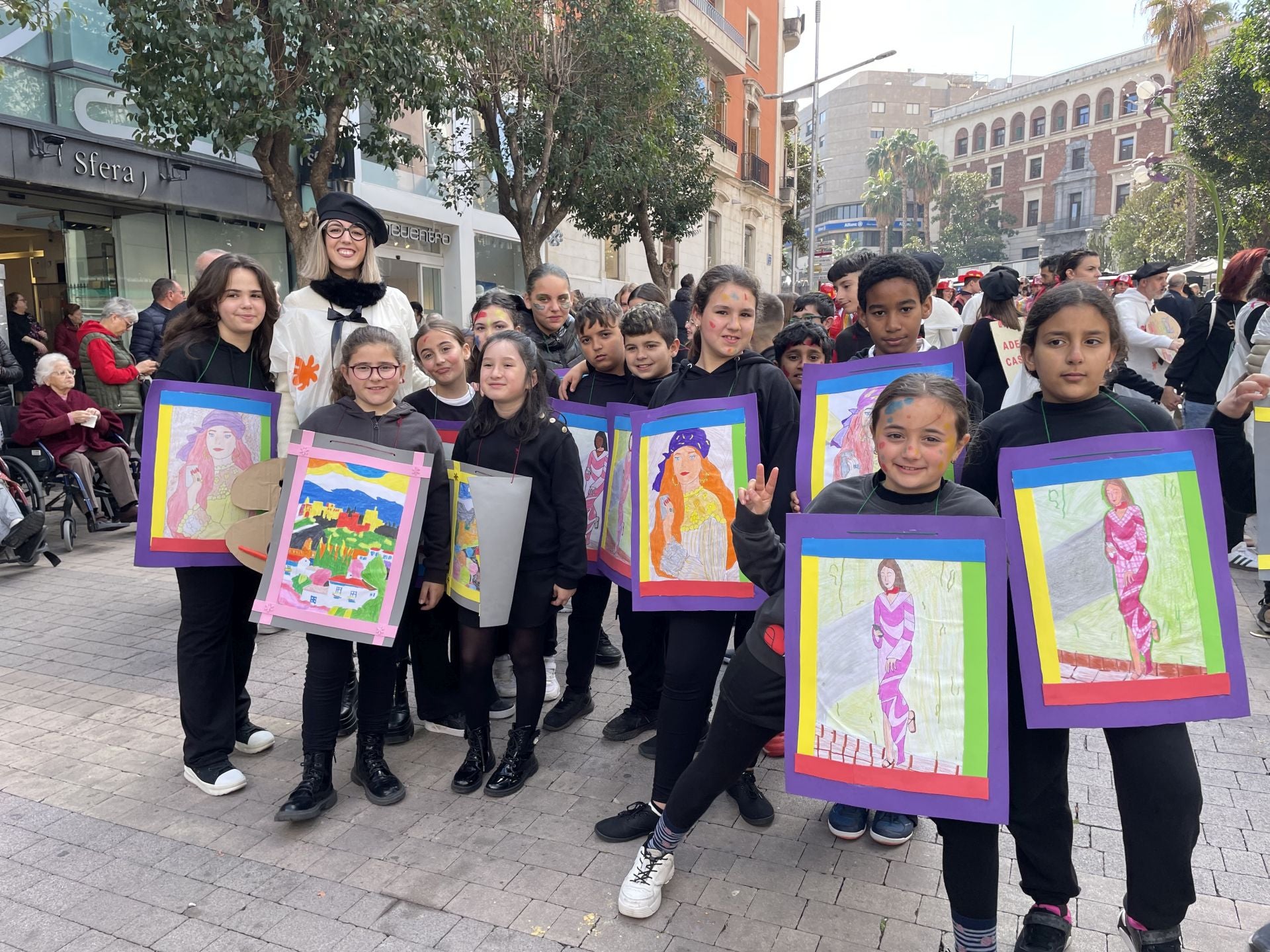 Las imágenes del pasacalles del Carnaval escolar de Jaén