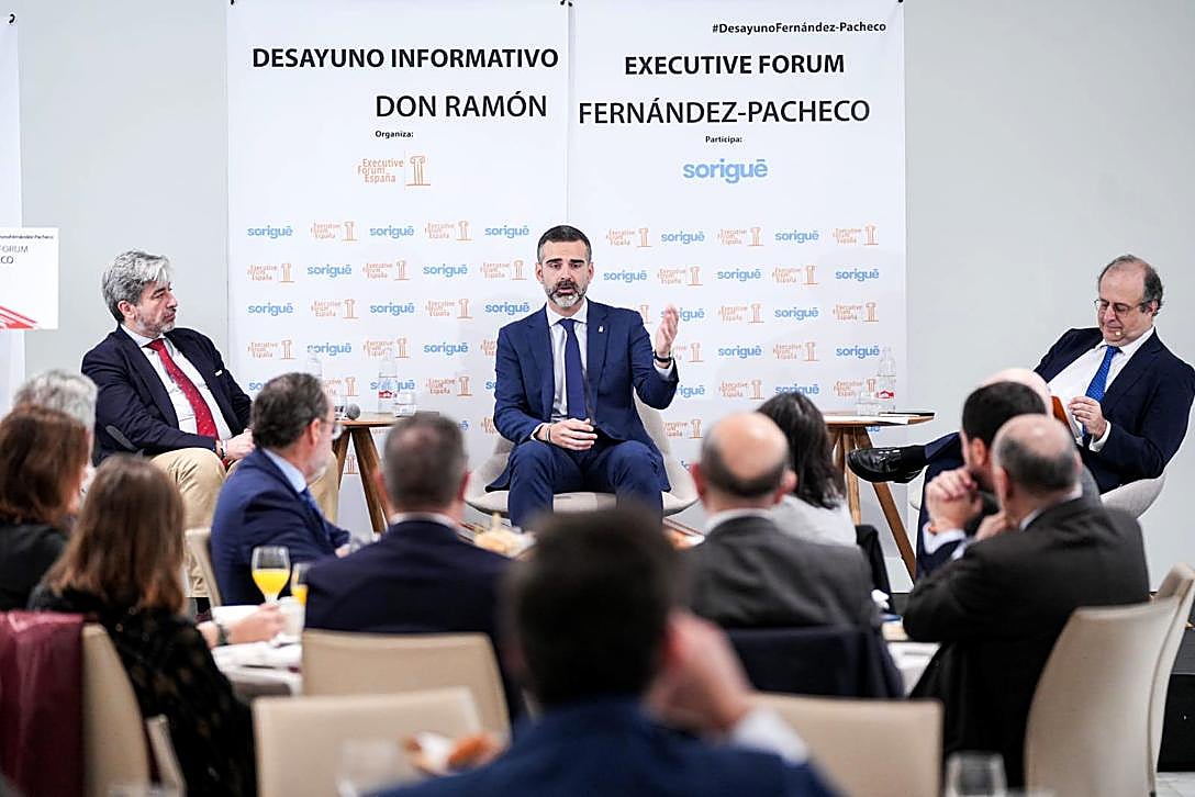 Intervención del consejero de Agricultura, Pesca, Agua y Desarrollo Rural, Ramón Fernández-Pacheco, en el desayuno informativo sobre recursos hídricos de Andalucía organizado por Executive Forum España.