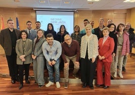 Participantes en la presentación del Observatorio de Emprendimiento de Jaén.