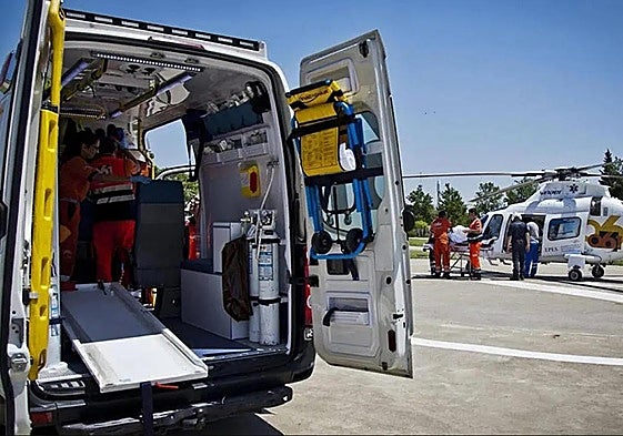 El vehículo accidentado.