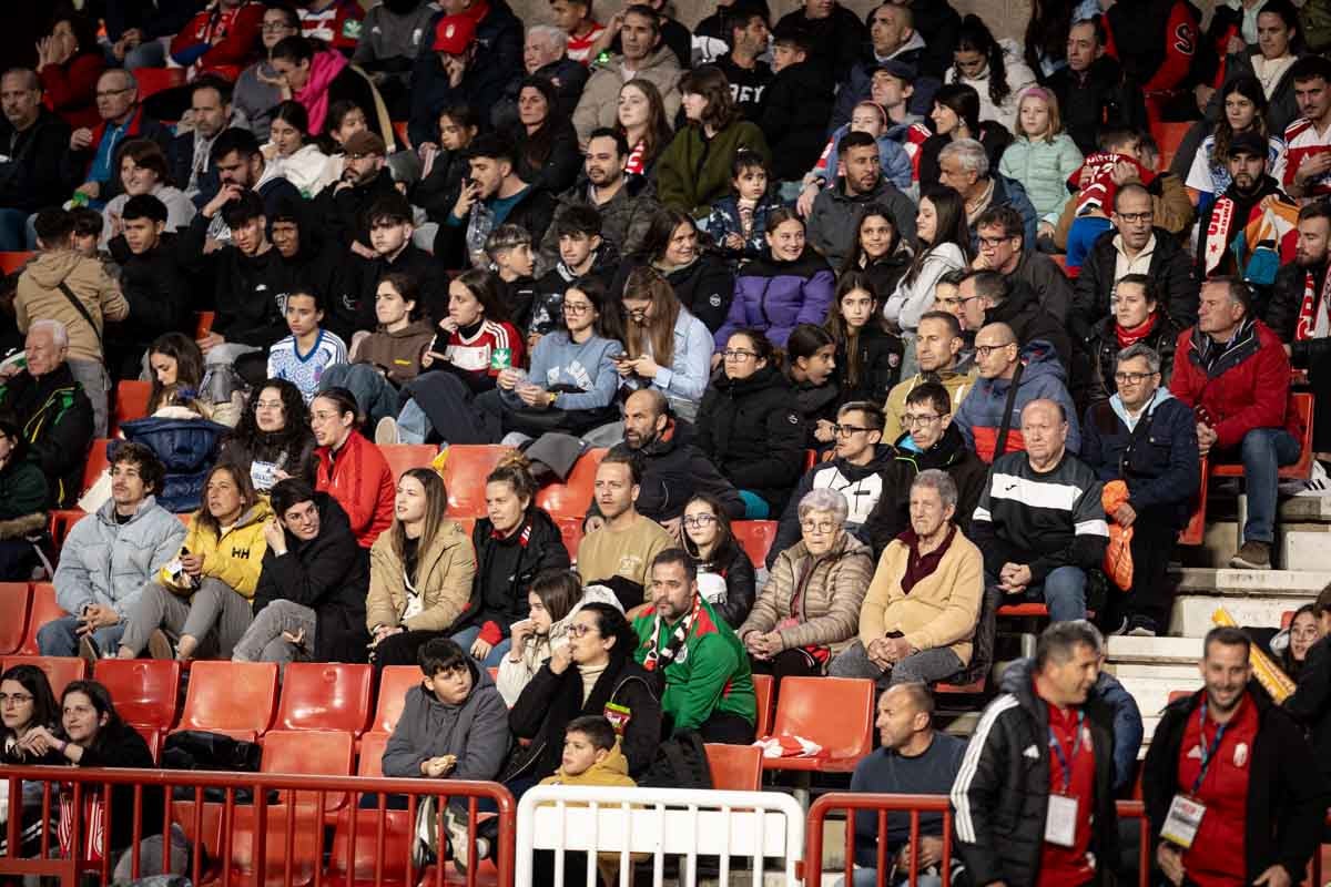 Búscate en la grada del Granada femenino-Atlético de Madrid