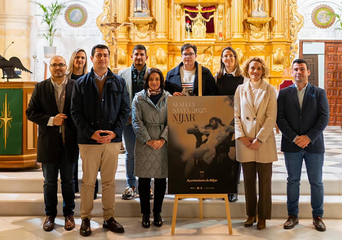 La Semana Santa nijareña calienta motores con la presentación del Cartel Oficial