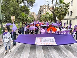 Manifestación del 8M en Jaén capital