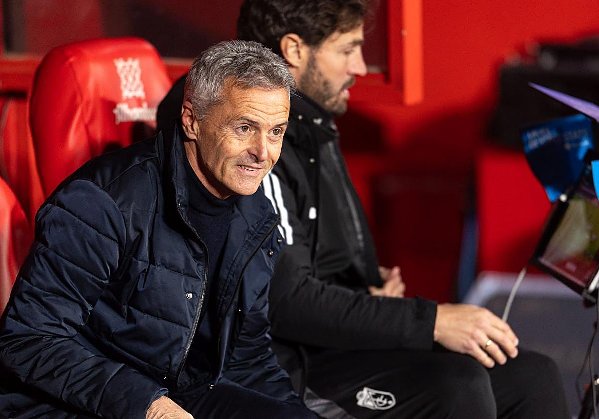 Fran Escribá, técnico del Granada.