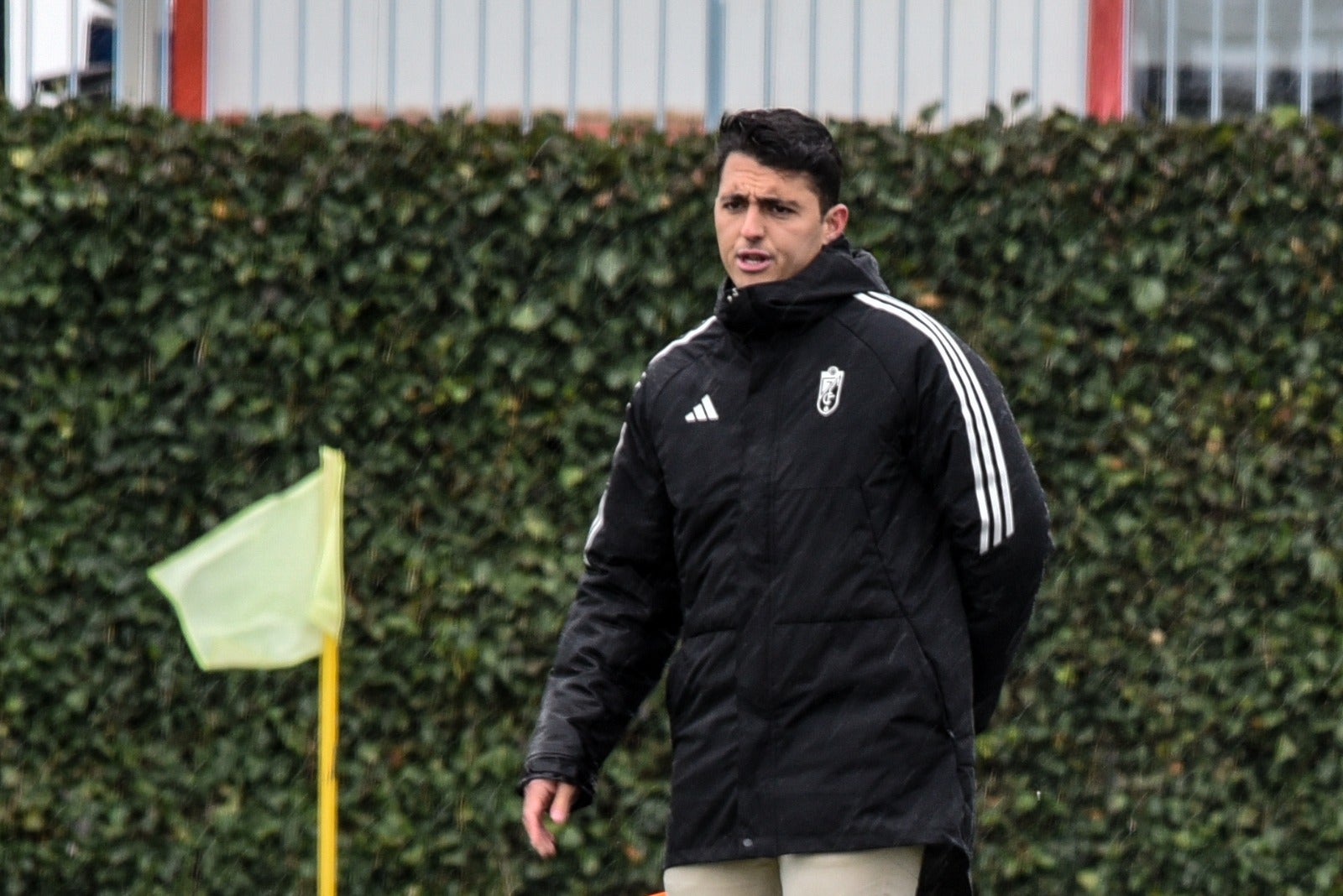 Arturo Ruiz, ante el Athletic.