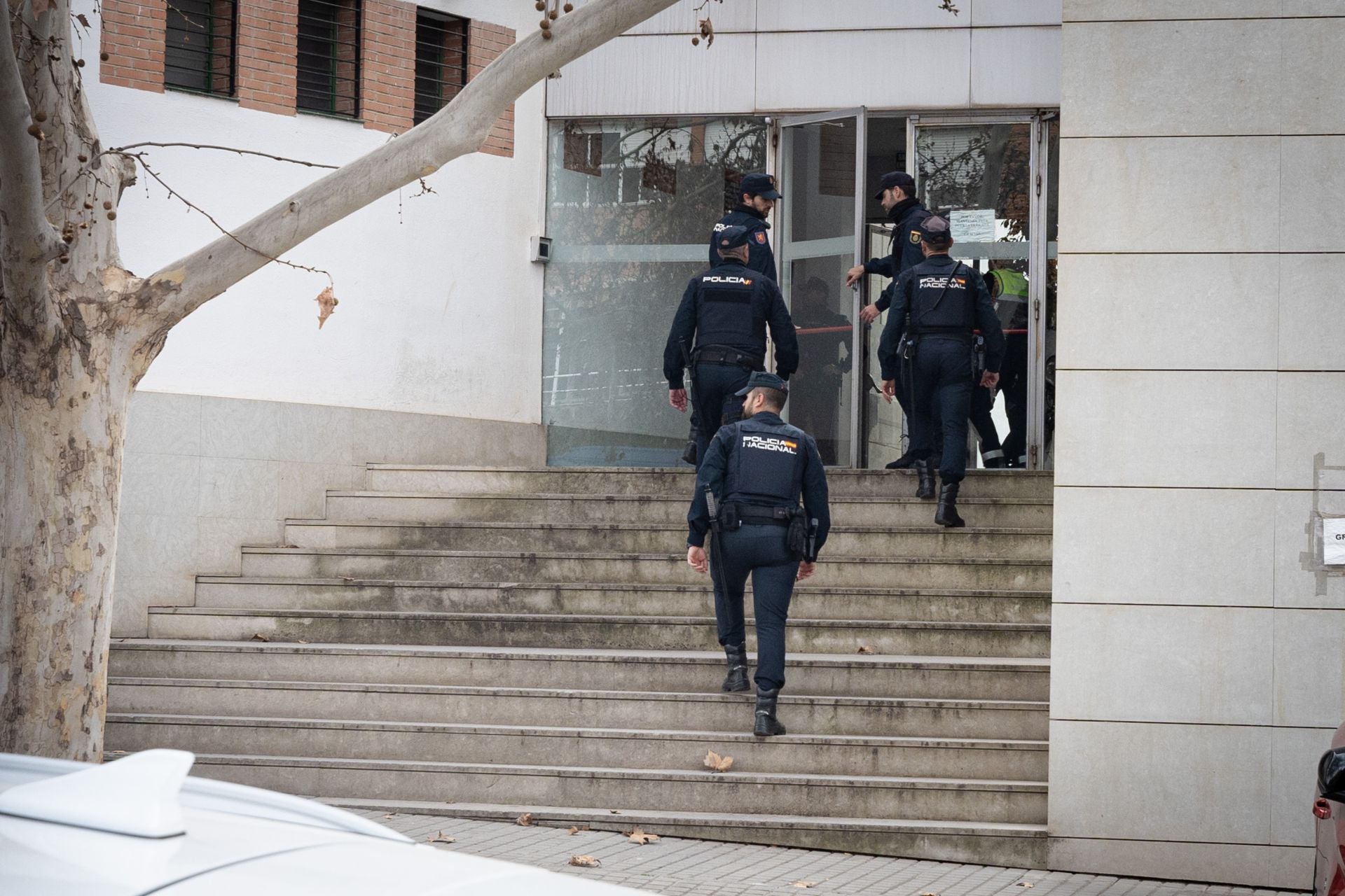 Imagen de archivo del registro de la UDEF el pasado mes de febrero en la Huerta del Rasillo.