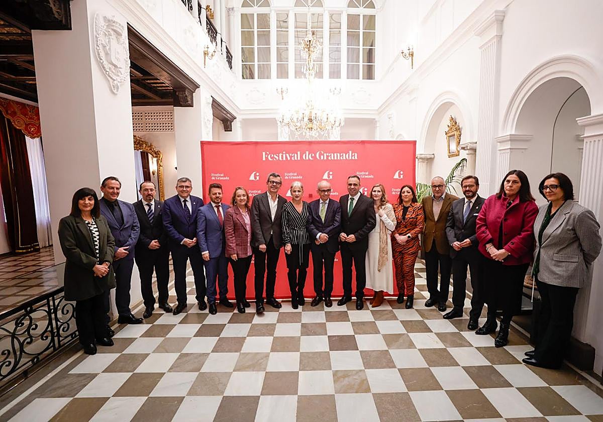 Presentación del Festival de Granada.