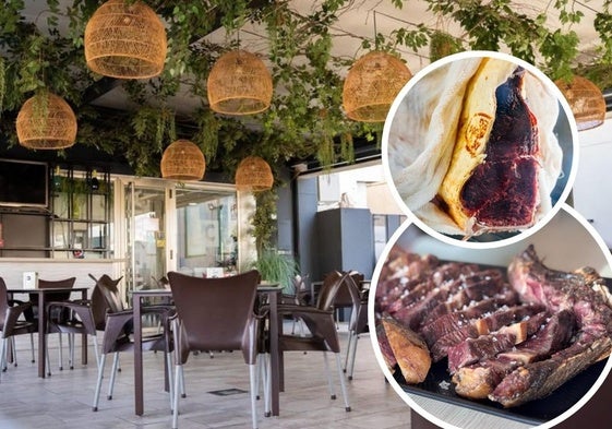 La carne madurada es una de las especialidades del restaurante.