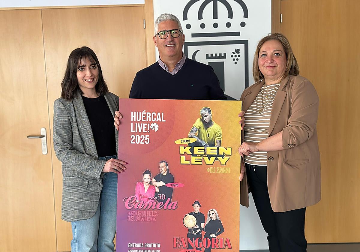 Fangoria, Camela y Keen Levy darán brillo a 'Huércal Live' en las noches de las fiestas de la localidad