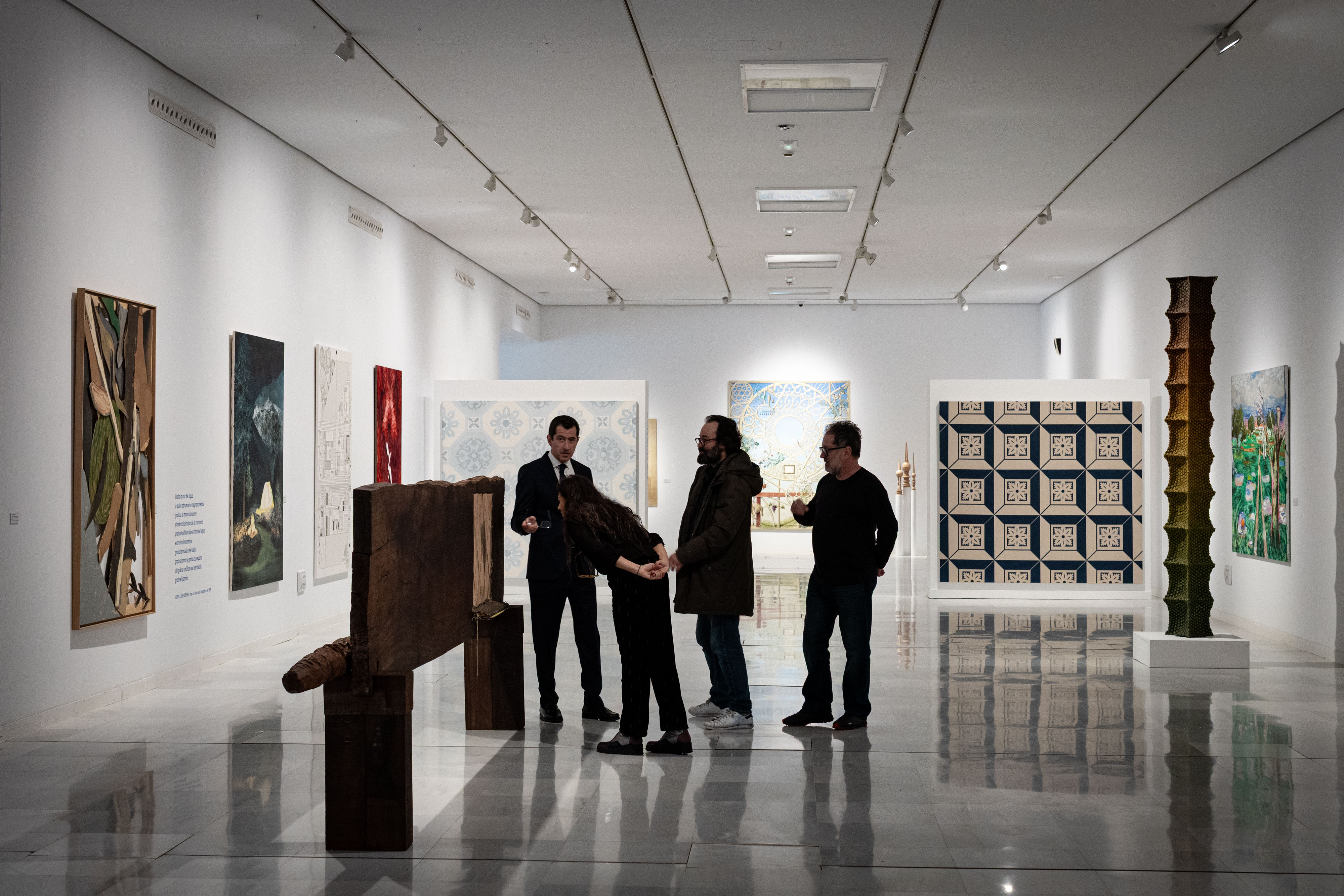 La exposición de arte contemporáneo andaluz, en imágenes