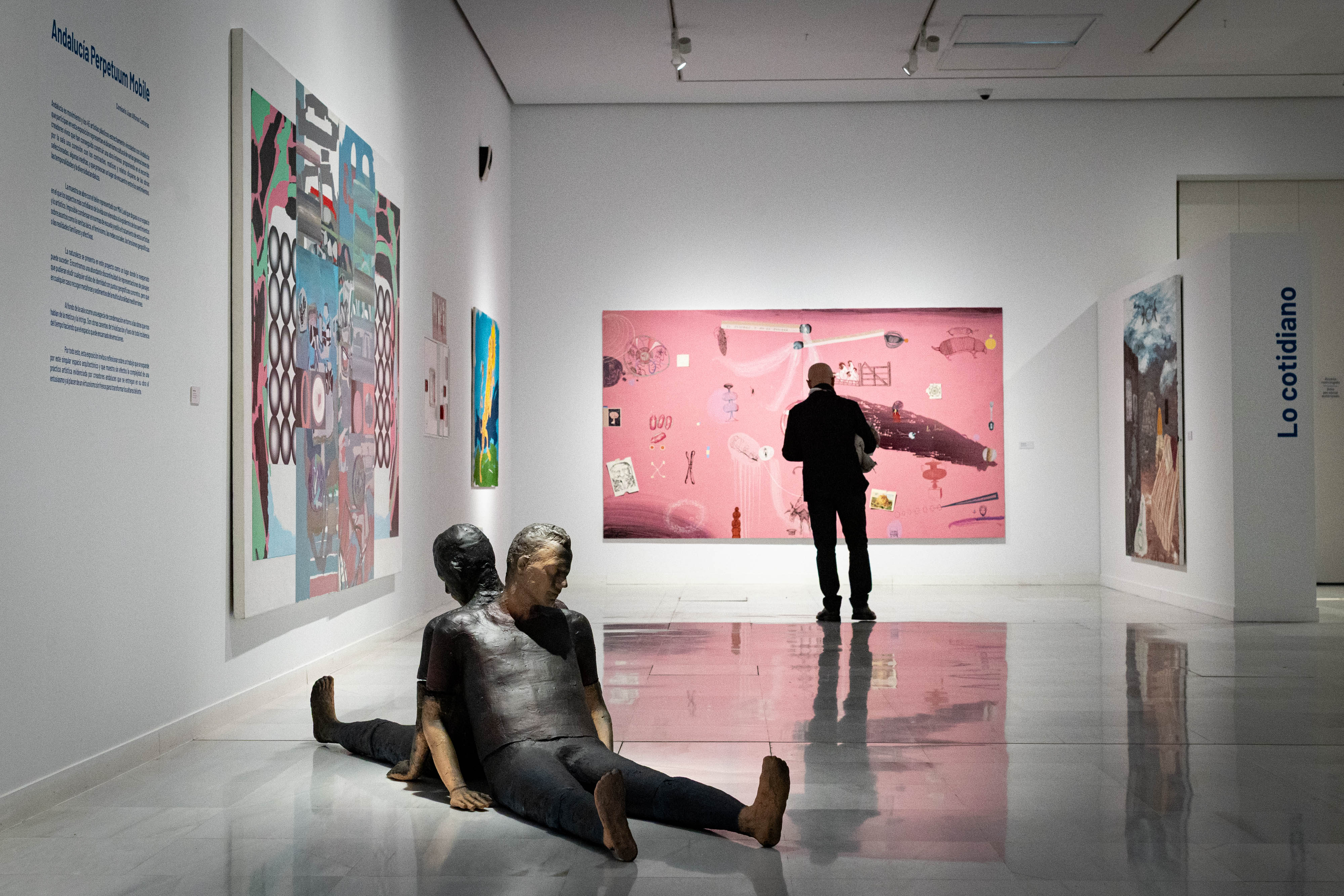 La exposición de arte contemporáneo andaluz, en imágenes