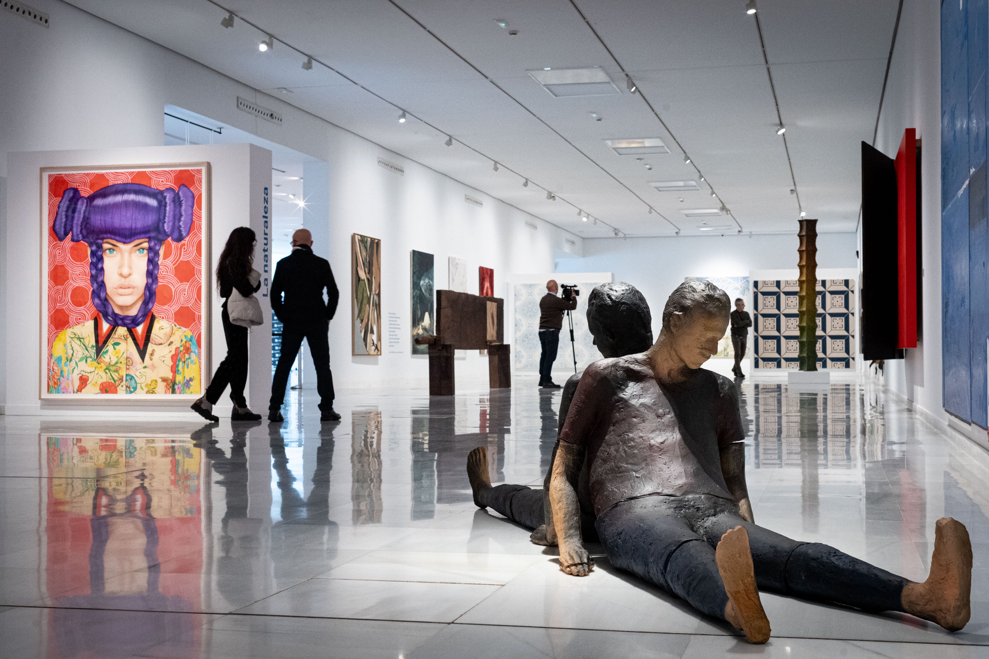 La exposición de arte contemporáneo andaluz, en imágenes