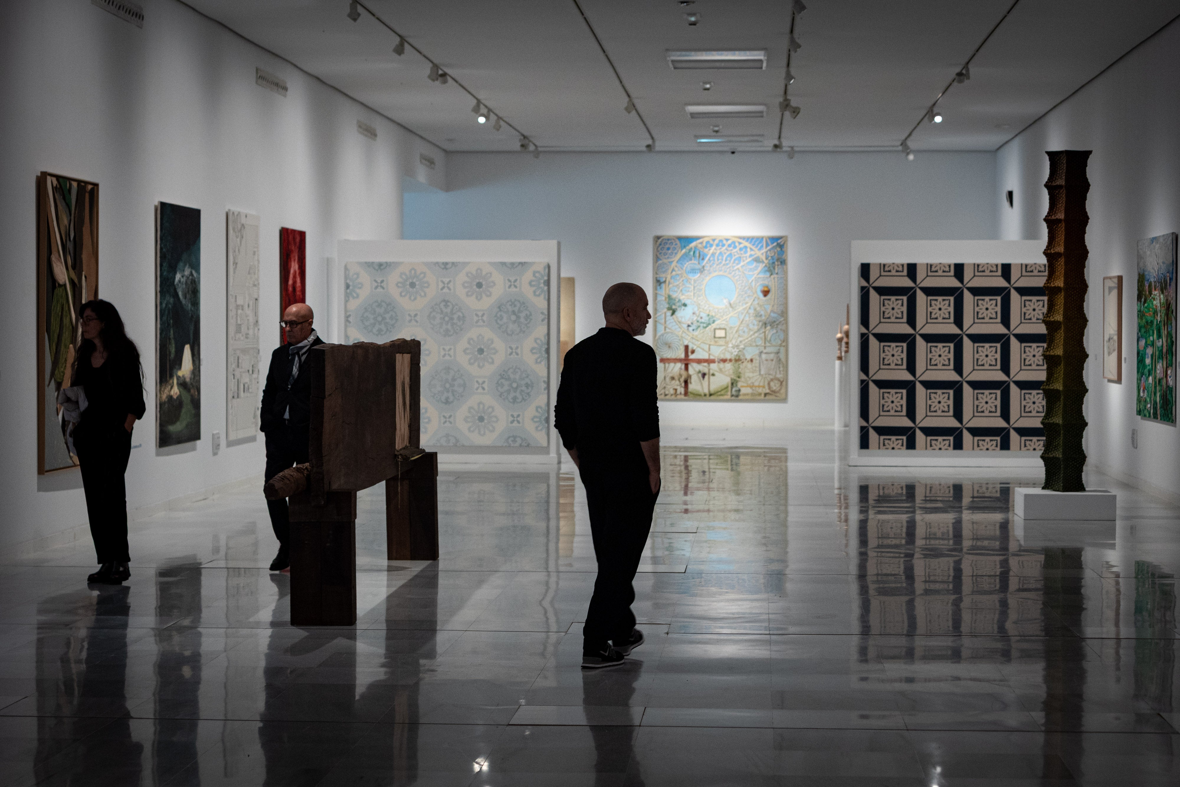 La exposición de arte contemporáneo andaluz, en imágenes