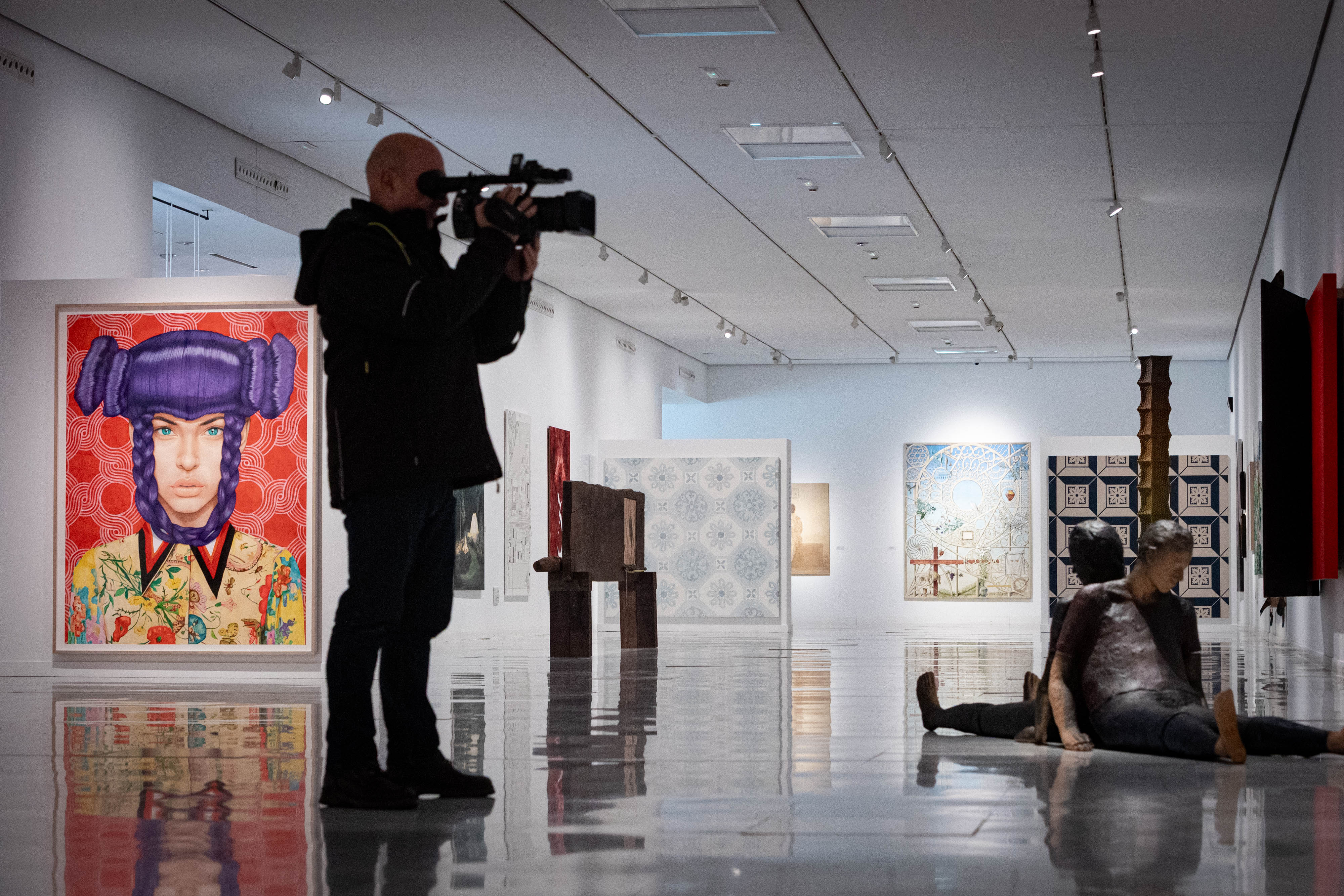 La exposición de arte contemporáneo andaluz, en imágenes