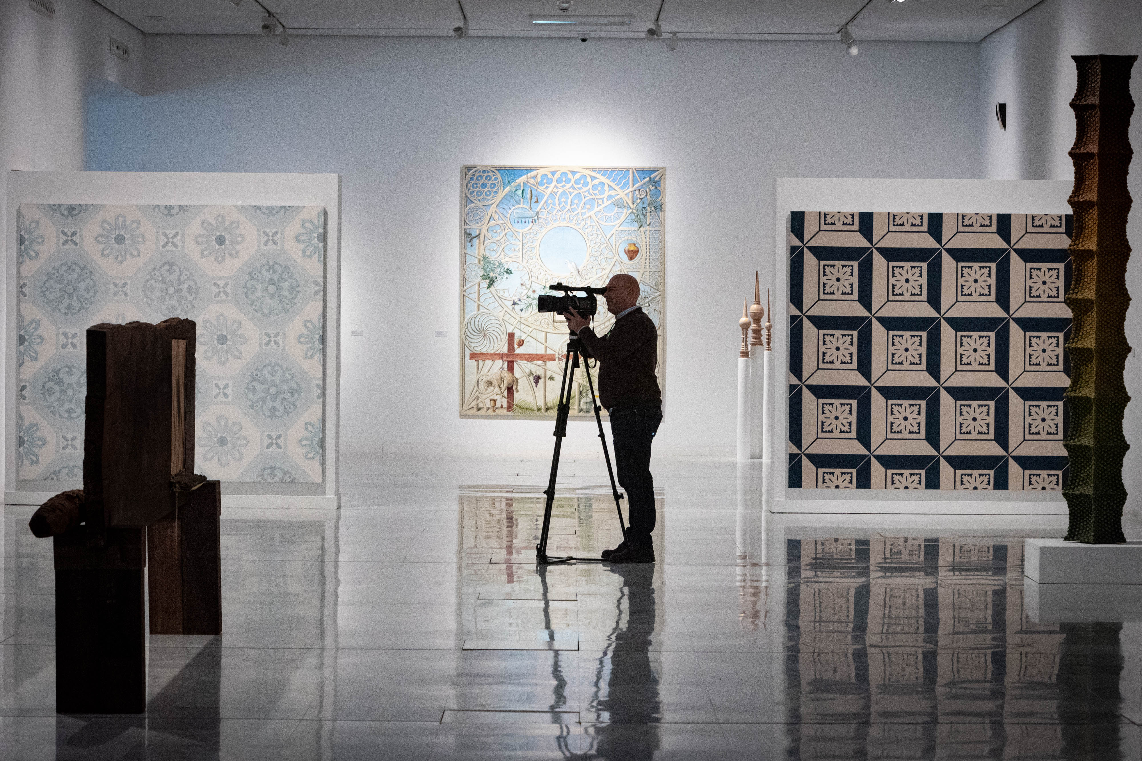 La exposición de arte contemporáneo andaluz, en imágenes