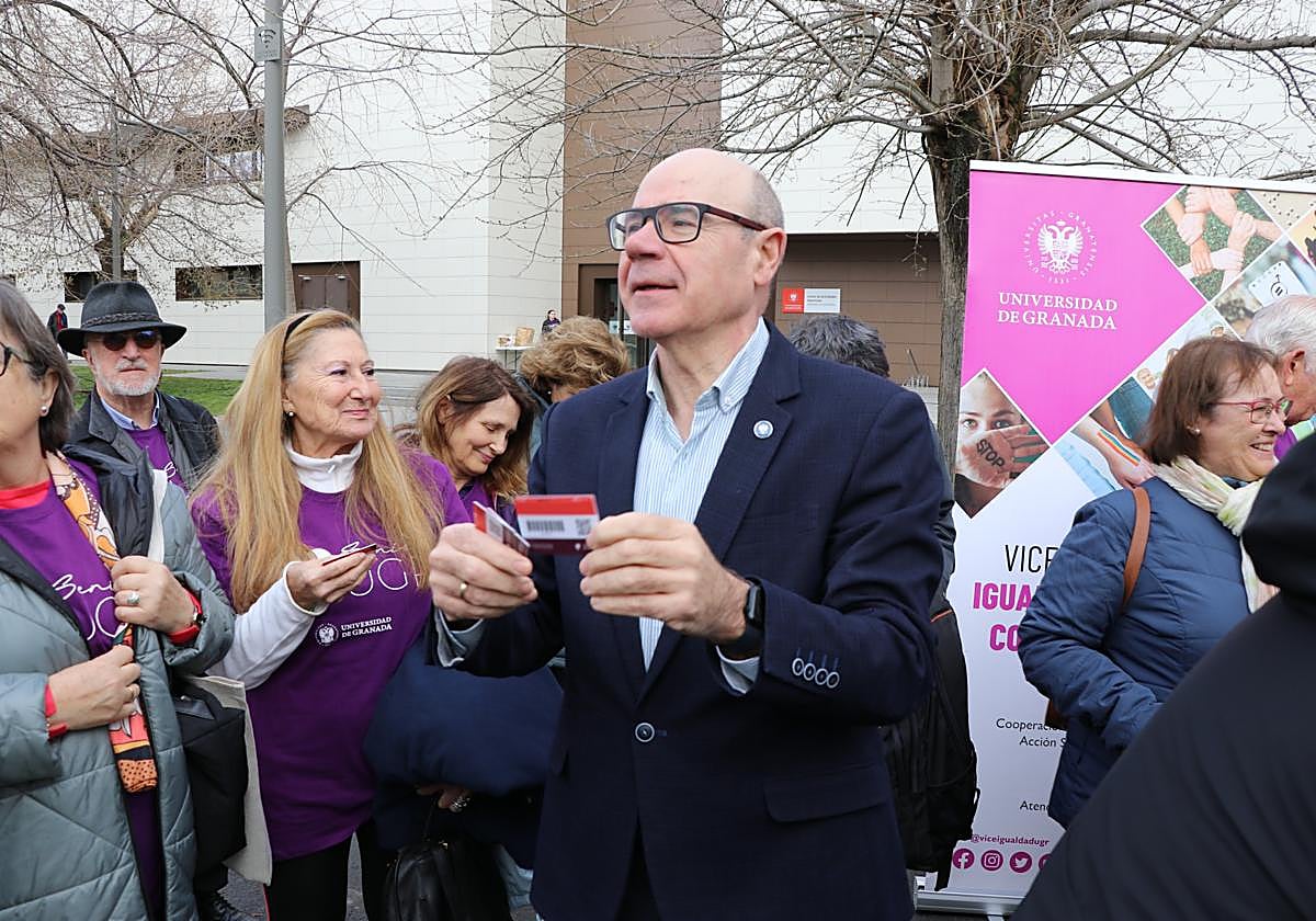 Pedro Mercado, este miércoles en la presentación del programa Senior.