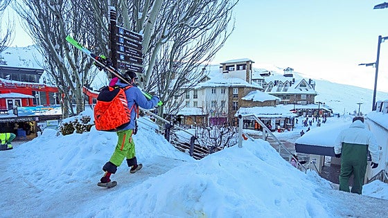 No es Suiza: espectaculares imágenes de Sierra Nevada tras el temporal