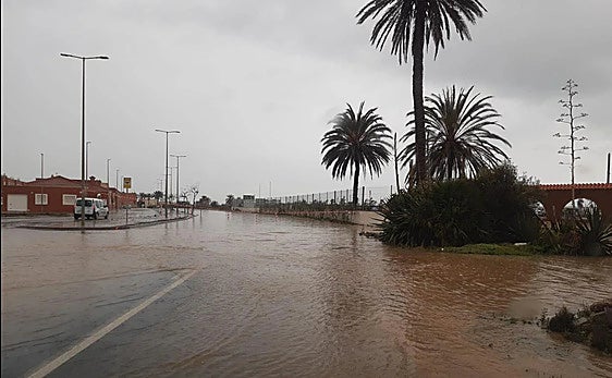 Almería registra 62 incidencias por el temporal Laurence
