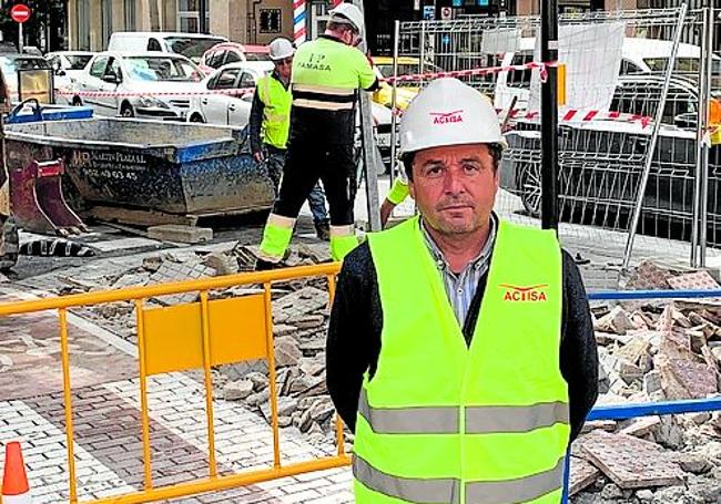 José Manuel Muñoz, responsable de la empresa en Málaga.