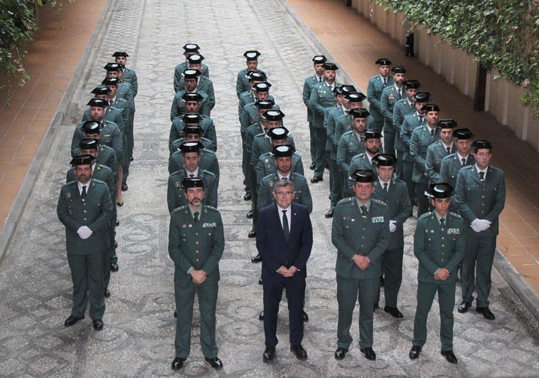 Estos son los 44 nuevos agentes de la Guardia Civil en Granada