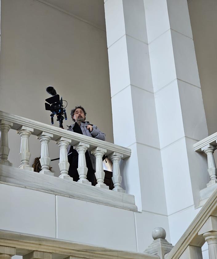 Imagen secundaria 2 - Rodaje del documental. 