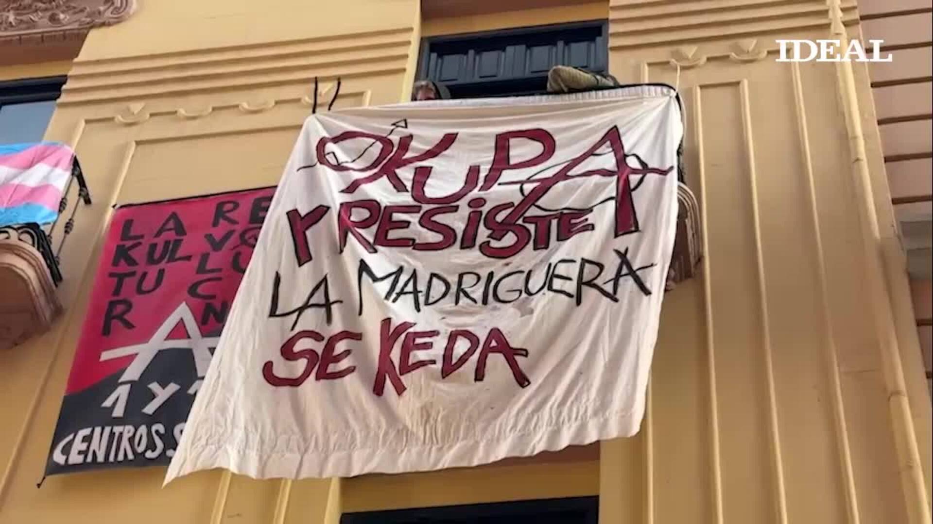 No se van: los okupas de la calle Azacayas se quedan tras cumplirse los dos meses