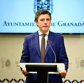 El portavoz del Ayuntamiento de Granada, Jorge Saavedra.
