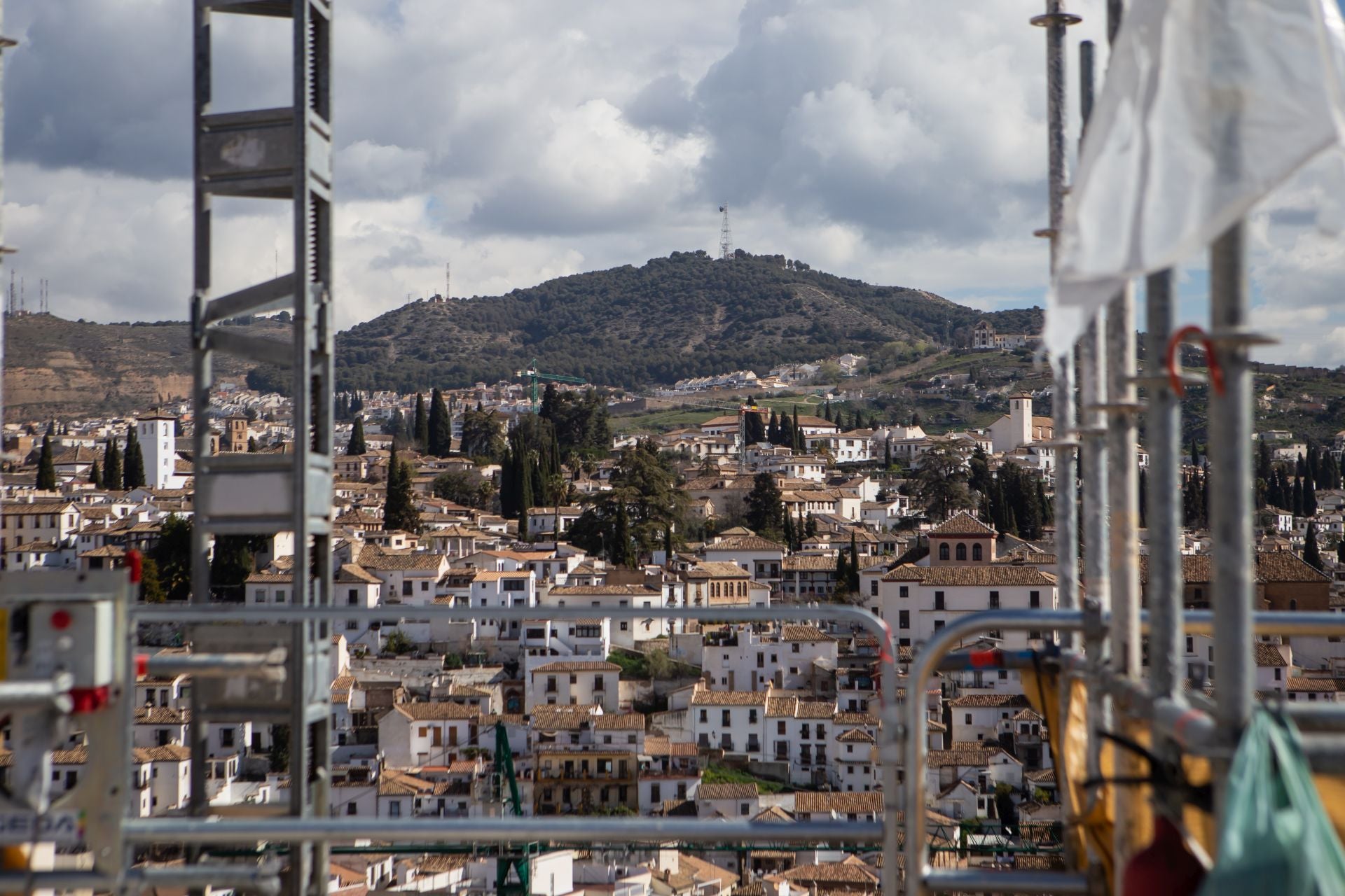 Así son las vistas inéditas del nuevo mirador de la Catedral de Granada