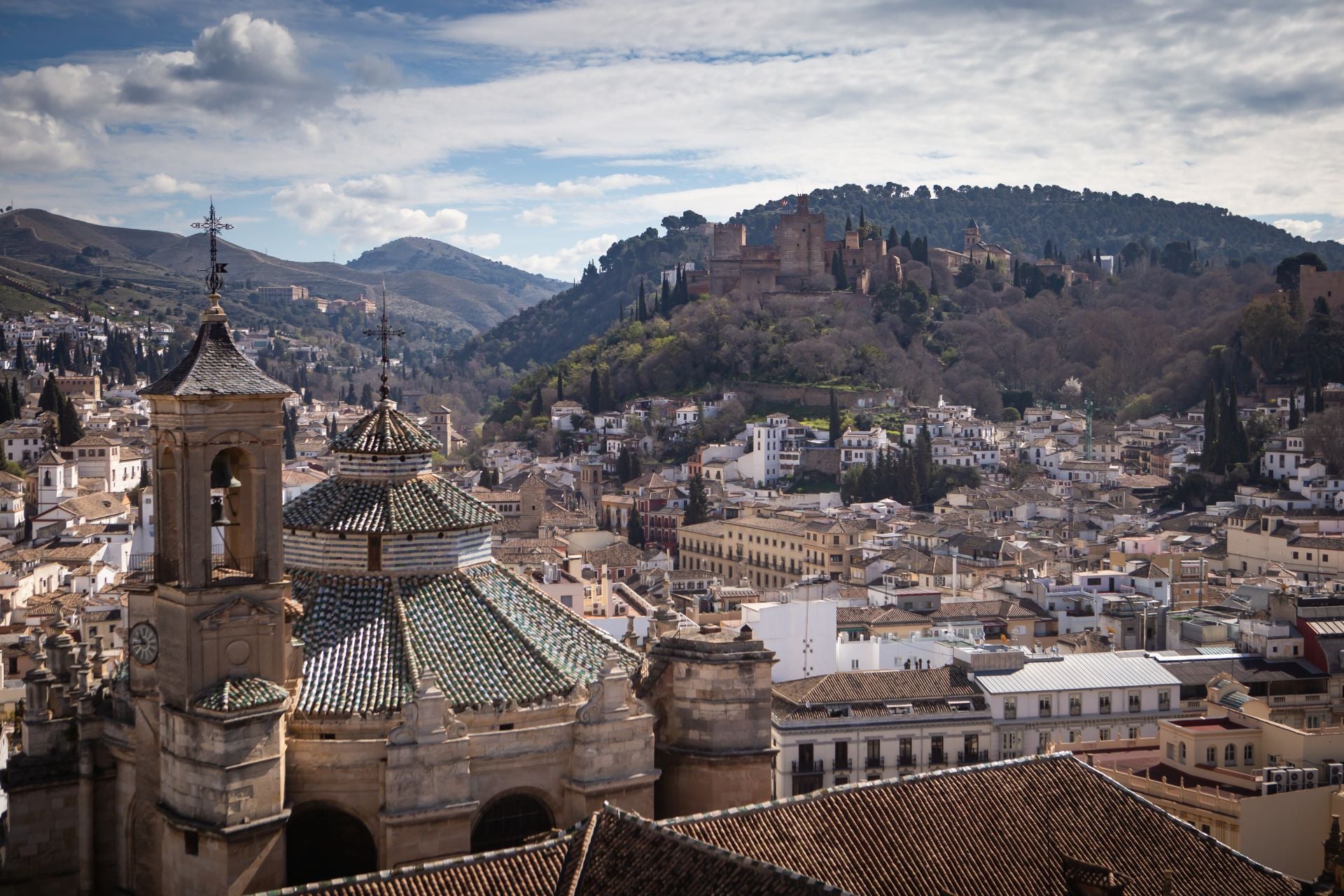 Así son las vistas inéditas del nuevo mirador de la Catedral de Granada