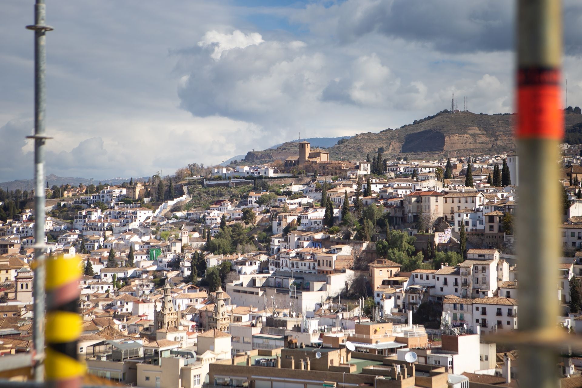 Así son las vistas inéditas del nuevo mirador de la Catedral de Granada