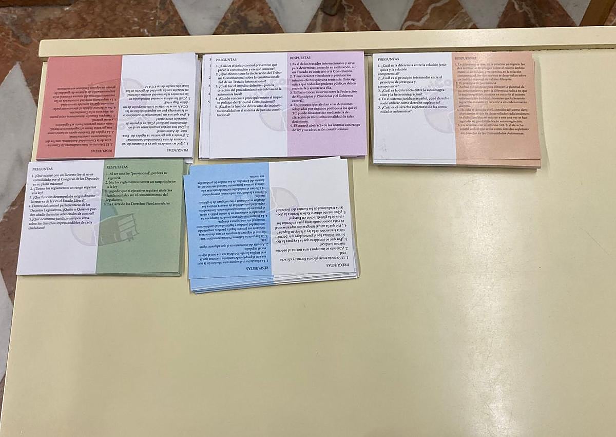 Imagen secundaria 1 - Alumnos y profesores preparan TRIVICONS I.