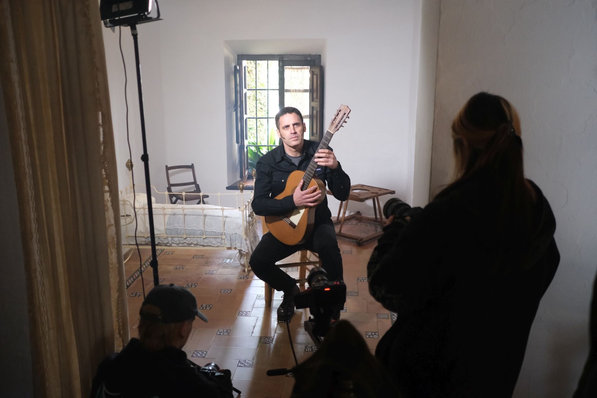 Así fue la grabación del videoclip de Depedro en la casa natal de Federico García Lorca