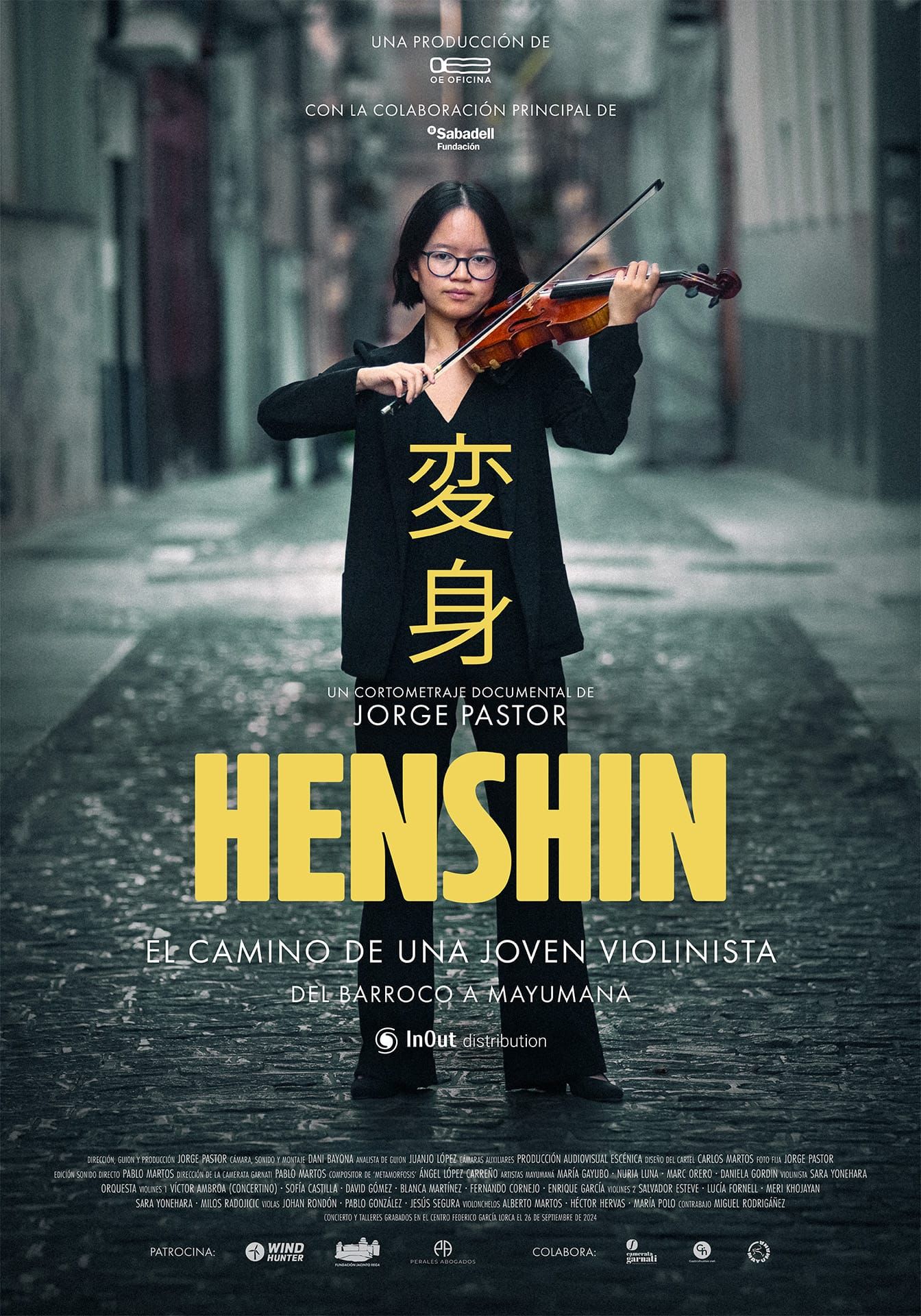 Cartel de 'Henshin'.