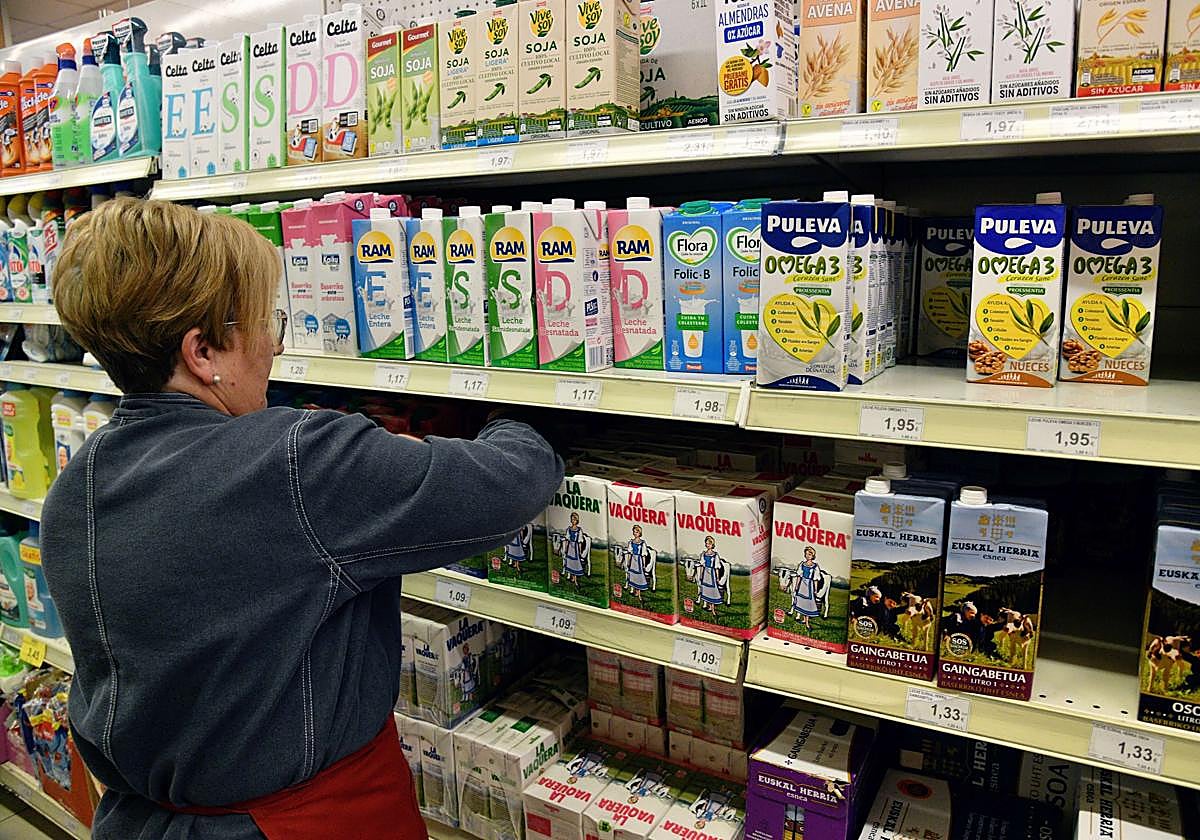 Las peores leches del supermercado para la OCU.