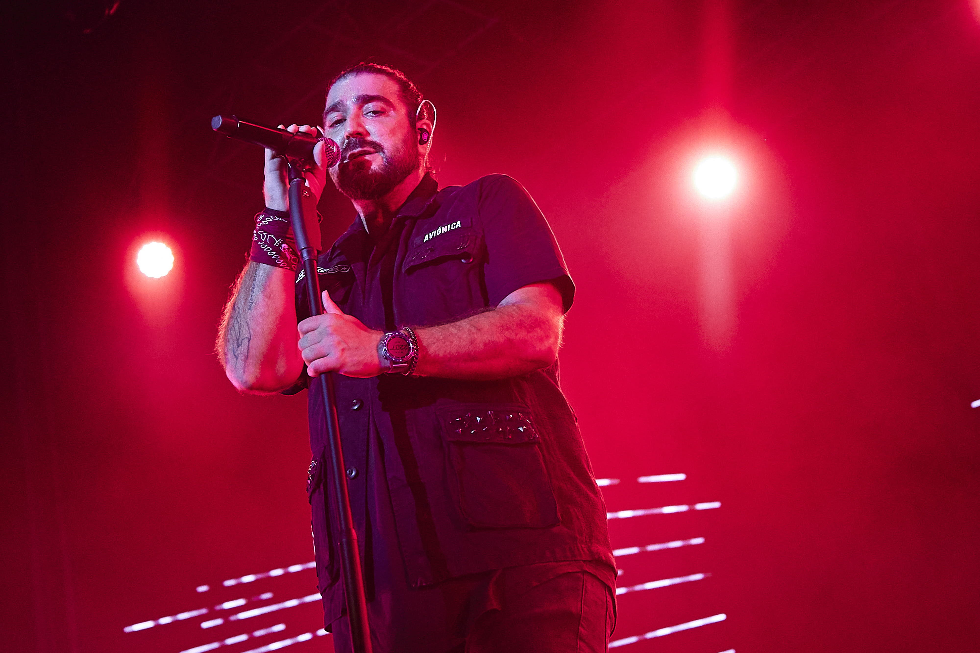 Concierto de Antonio Orozco en 2021 en Granada.