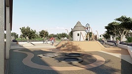 A licitación el futuro parque de las familias de Campohermoso