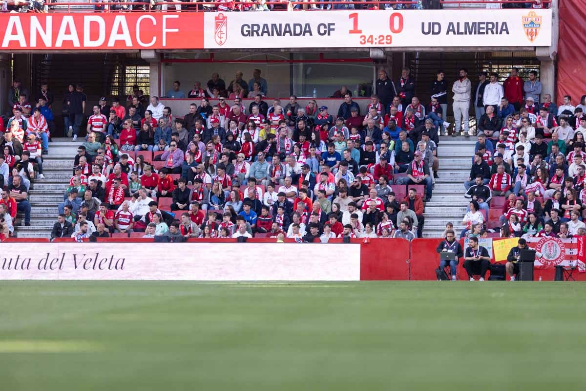 Encuéntrate en Los Cármenes durante el Granada-Almería