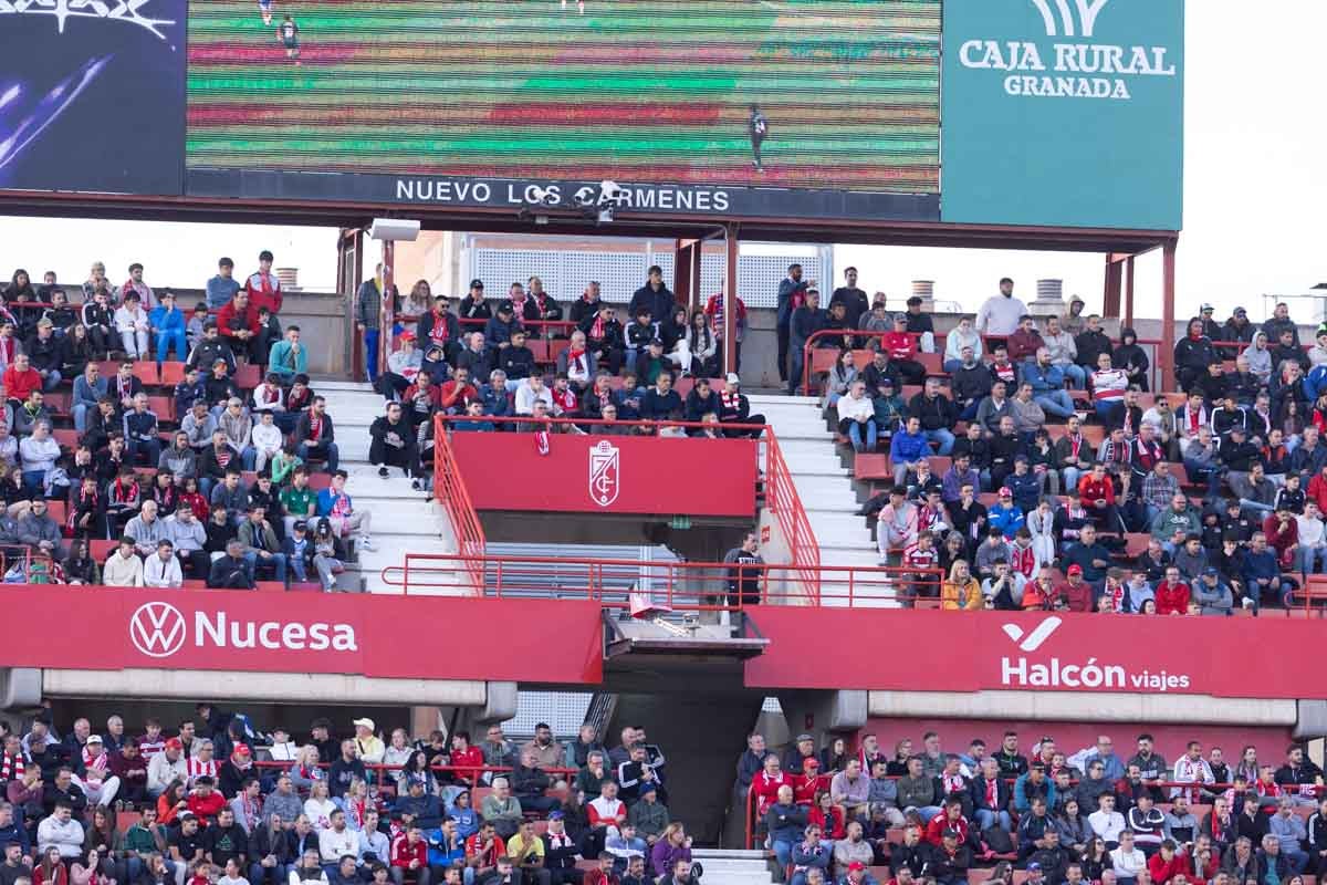 Encuéntrate en Los Cármenes durante el Granada-Almería