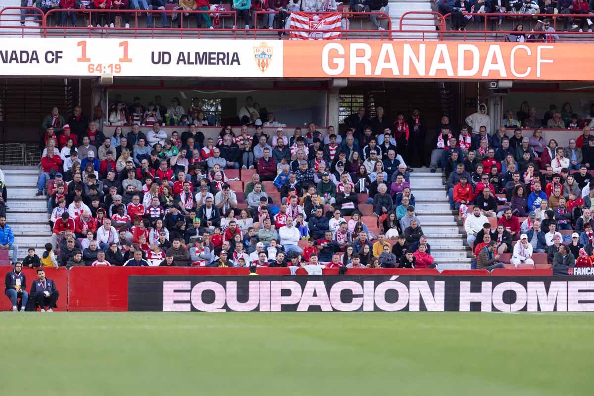 Encuéntrate en Los Cármenes durante el Granada-Almería