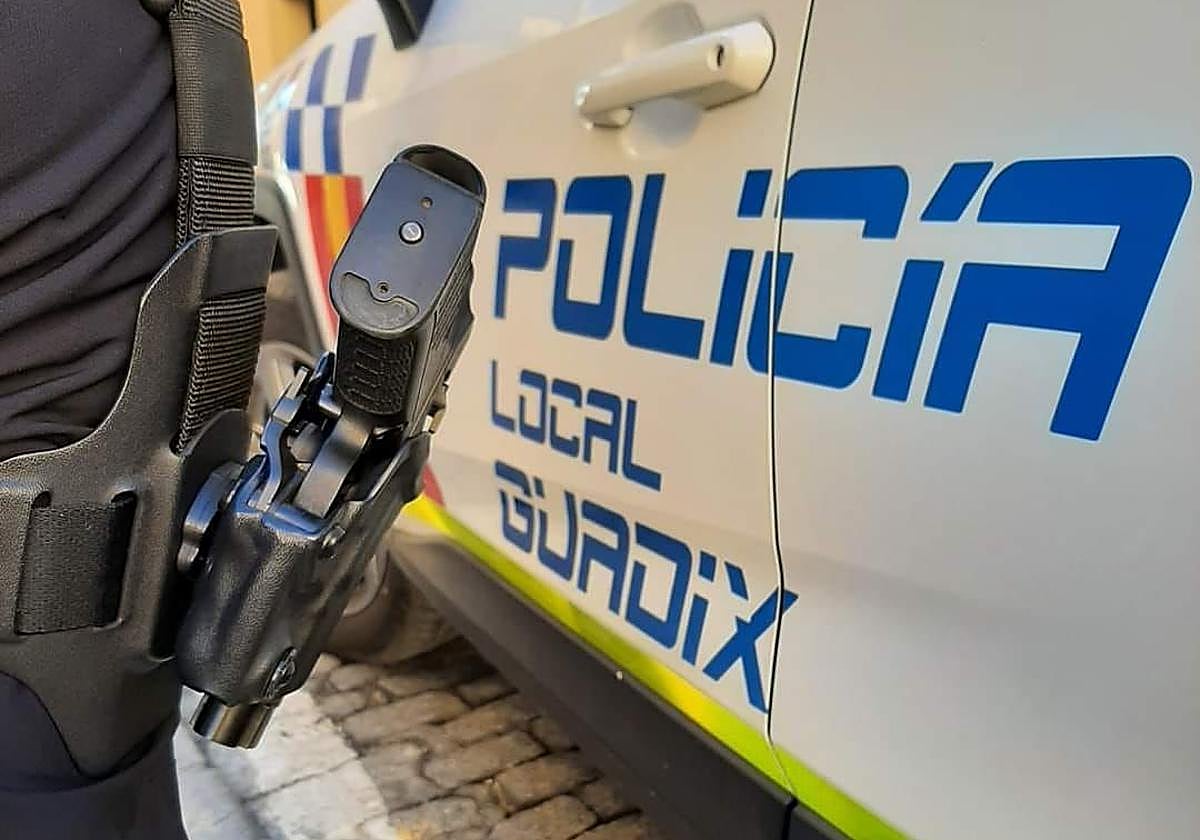 Imagen de archivo de la Policía Local de Guadix.