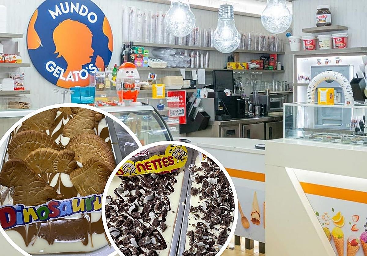 La heladería arrasa con sus helados de sabores originales.