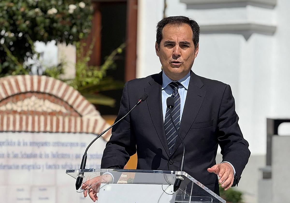 El consejero andaluz de Justicia, Administración Local y Función Pública, José Antonio Nieto.