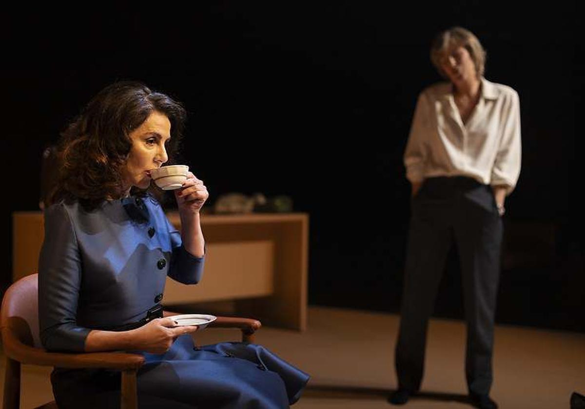 Ana Fernández como Sonsoles de Icaza, en la obra.