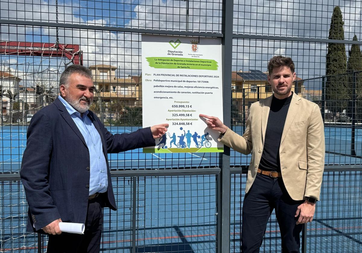 Diputación destina 325.000 euros a la reforma del Polideportivo de Santa Fe