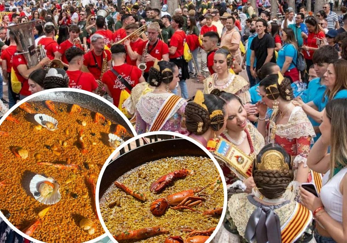 Las Fallas llegan a Granada con paellas gigantes y mascletá benéficas